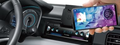 Pioneer SPH-20DAB Älypuhelinvastaanotin DAB/BT:llä varustettuna