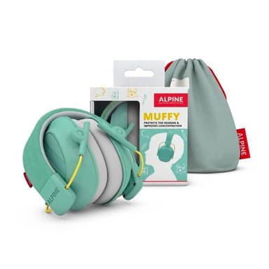 Alpine Muffy Mk2, kuulosuojaimet lapsille - mintunvihreä
