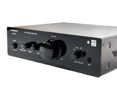 MAD1000 HI-FI-vahvistin Bluetoothilla, 2x50 wattia.