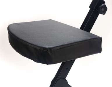 Pianotuoli selkänojalla