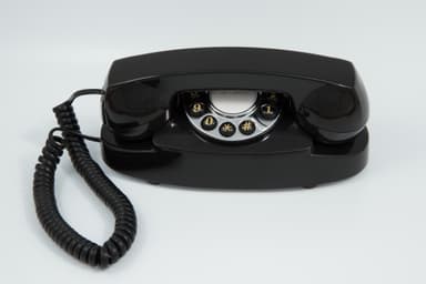 GPO Audrey Retrotelefon - Musta