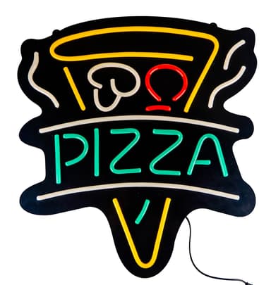 Neonkyltti 55 cm ""Pizza""