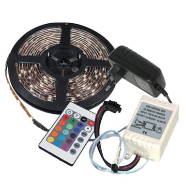 Ibiza LED Strip, Monivärinen, 5 metriä
