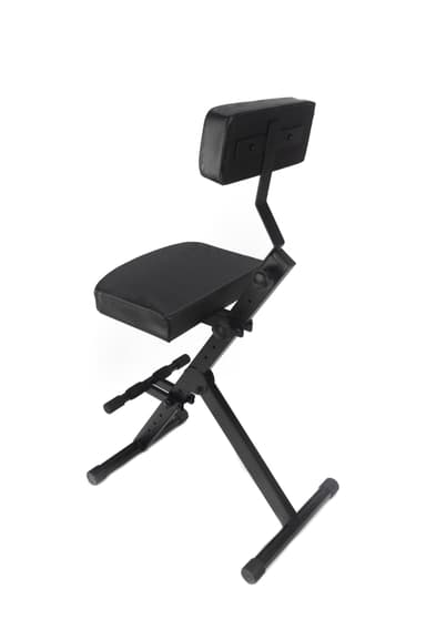 Pianotuoli selkänojalla