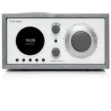 Tivoli Audio Malli ONE+, harmaa/valkoinen