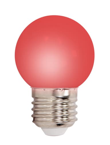 6 kpl. värjättyä LED lamppua