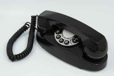 GPO Audrey Retrotelefon - Musta
