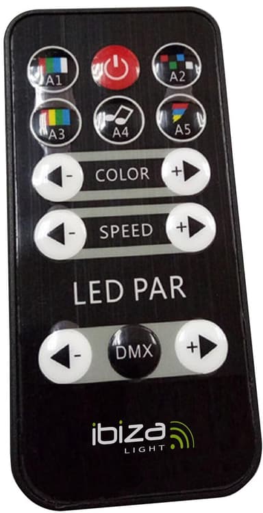 Ibiza LED spot 12x 3 wattia