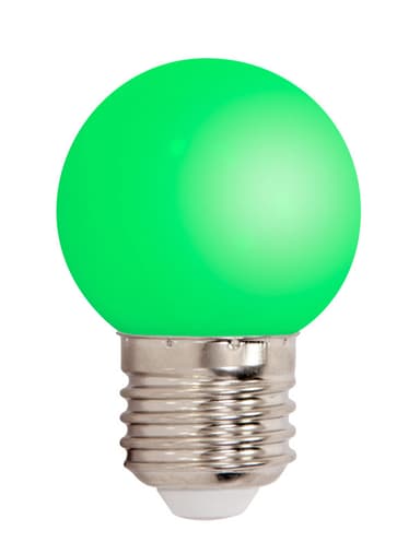 6 kpl. värjättyä LED lamppua