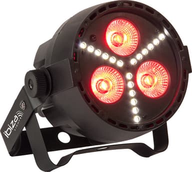 IBIZA LED PAR RGBW ja Strobe
