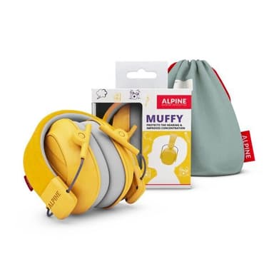 Alpine Muffy Mk2, kuulonsuojaimet lapsille - keltainen