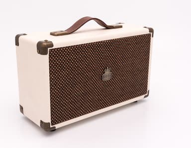GPO WESTWOOD Bluetooth kaiutin Valkoinen/Ruskea