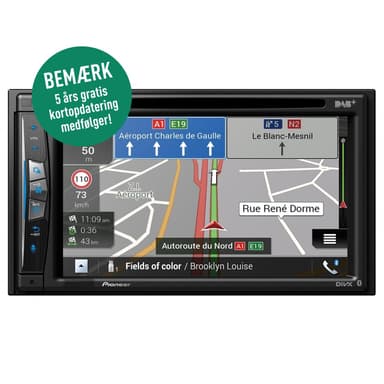 Pioneer AVIC-Z730DAB Navigointi / Langaton CarPlay ja Bluetooth
