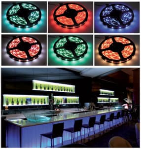 Ibiza LED Strip, Monivärinen, 5 metriä