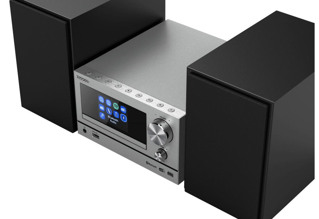 Kenwood M7000S - älykäs mikrojärjestelmä, hopea