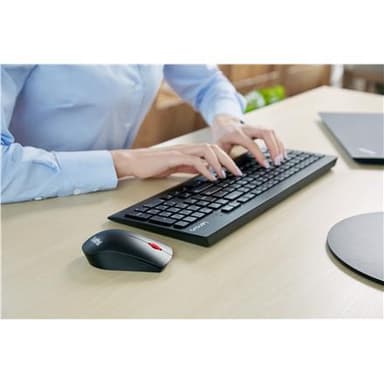 Lenovo Professional Wireless Combo Keyboard & Mouse (Yhdysvaltain englanti euro-symbolilla) Numeronäppäimistö, Hiiren paristo: 2AA paristot (mukana), Hiiren tarkkuus: 1600 DPI DPI, Näppäimistön paristo: 2AA (sisältää