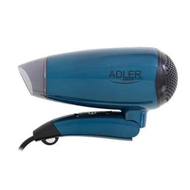 Adler Hair Dryer AD 2263 1800 W, Lämpötila-asetusten lukumäärä 2, Sininen
