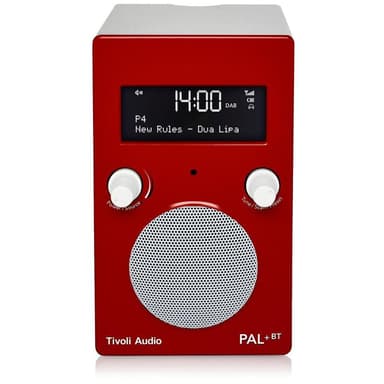 Tivoli Audio PAL+DAB+Bluetooth-kaiutin (punainen)