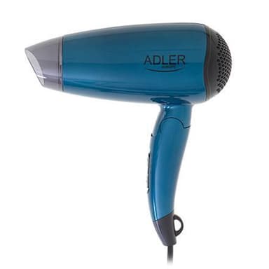 Adler Hair Dryer AD 2263 1800 W, Lämpötila-asetusten lukumäärä 2, Sininen