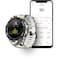 Amazfit T-Rex Smart kello, GPS (satelliitti), AMOLED-näyttö, kosketusnäyttö, sykemittari, aktiivisuuden seuranta 24/7, vedenpitävä, Bluetooth, Camo Green