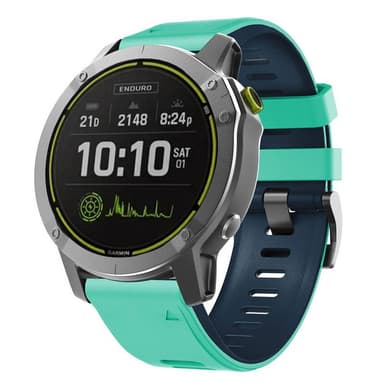 Twin Sport Rannekoru Garmin Fenix 7X - Siniharmaa