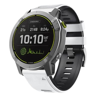 Twin Sport Rannekoru Garmin Fenix 7X - Valkoinen/musta