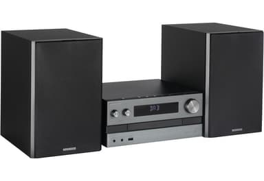 Kenwood M-918DAB-H - Ministereo Bluetoothilla ja DAB+:lla, alumiini
