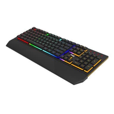 AOC Gaming Keyboard GK200 RGB LED-valo, QWERTY, Musta, Langallinen, USB, Mekaaniset tunnenäppäimet