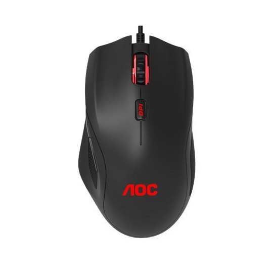 AOC Gaming Mouse GM200 langallinen, 4200 DPI, USB 2.0, musta