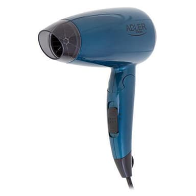 Adler Hair Dryer AD 2263 1800 W, Lämpötila-asetusten lukumäärä 2, Sininen