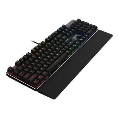 AOC Gaming Keyboard GK500 RGB LED-valo, QWERTY, musta, langallinen, USB, OUTEMU punainen kytkin