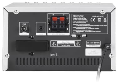 Kenwood M7000S - älykäs mikrojärjestelmä, hopea