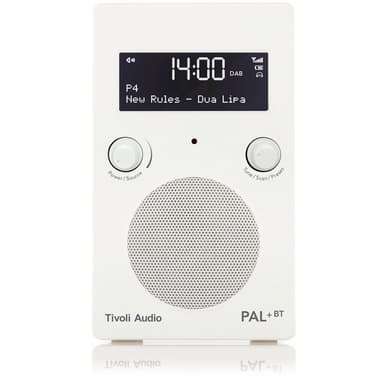 Tivoli Audio PAL+BT DAB+/Bluetooth-kaiutin (valkoinen)