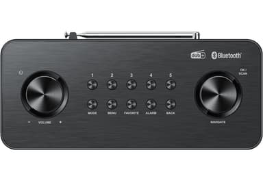 Kenwood ST80DAB-B DAB+, BT, musta