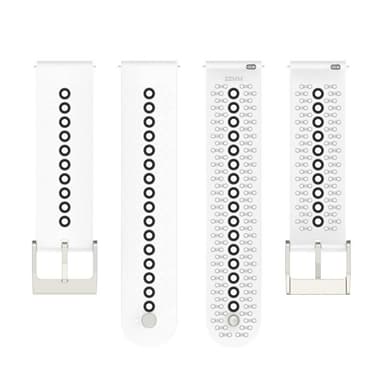 Urheilullinen rannekoru Suunto 5 Peak - Valkoinen/musta