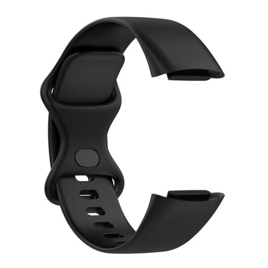 Silikoniranneke Fitbit Charge 5 L - Musta