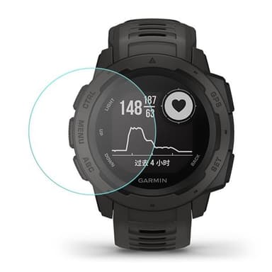 0.26mm 2.5D 9H temperoitu näytönsuoja Garmin Instinct
