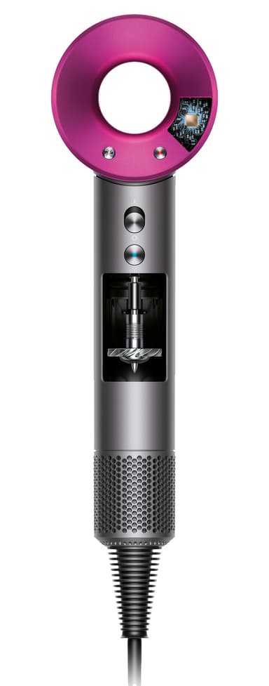 Dyson Supersonic hiustenkuivaaja 305967 (fuksia/harmaa)