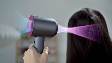Dyson Supersonic hiustenkuivaaja 305967 (fuksia/harmaa)