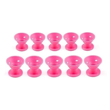 Silicone Hair Curler Large 10 kpl pakkaus