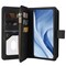 SKALO Xiaomi Mi 11 Lite Big Wallet 17-lokeroa Lompakkokotelo - Musta