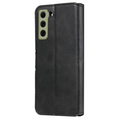SKALO Samsung S21 FE Classic Lompakkokotelo - Musta