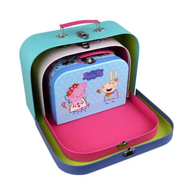 Peppa Pig - Suitcases 3 pcs set assorted