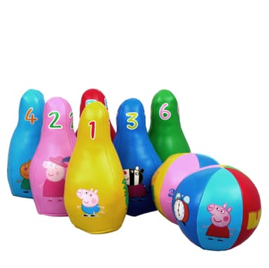 Peppa Pig - Soft Bowling Set