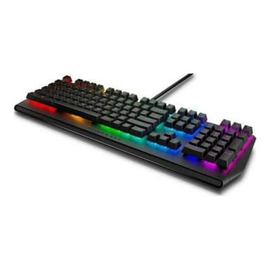 Dell Alienware RGB AW410K mekaaninen pelinäppäimistö, RGB -LED -valo, QWERTY US International, langallinen, kuun pimeä puoli, CHERRY MX Brown, numeronäppäimistö
