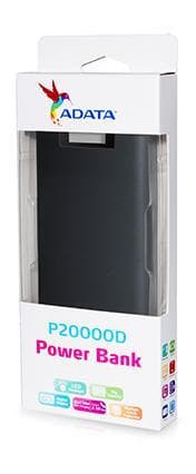 ADATA AP20000D Power Bank Musta