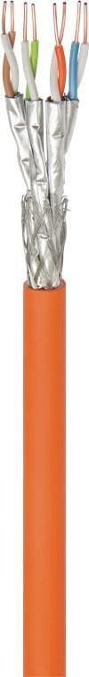 CAT 7A nätverkskabel, S/FTP (PiMF), orange