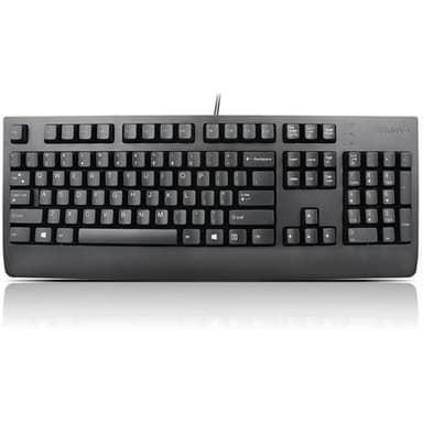 Lenovo Preferred Pro II 4X30M86918 Näppäimistö, USB, Näppäimistöasettelu Yhdysvaltain englanti Euro -symbolilla, Musta, Ei, Englanti, Numeronäppäimistö
