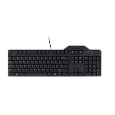 Dell KB813 älykorttinäppäimistö, langallinen, näppäimistöasettelu viro, USB, musta