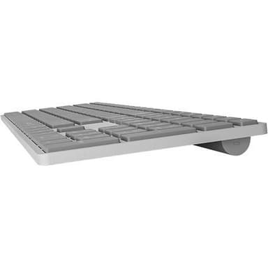 Microsoft Keyboard Surface Pro Sling WS2-00021 Langaton, Bluetooth 4.0, Näppäimistöasettelu US, EN, Harmaa, Bluetooth, Ei, Langaton yhteys Kyllä, Numeronäppäimistö, USB